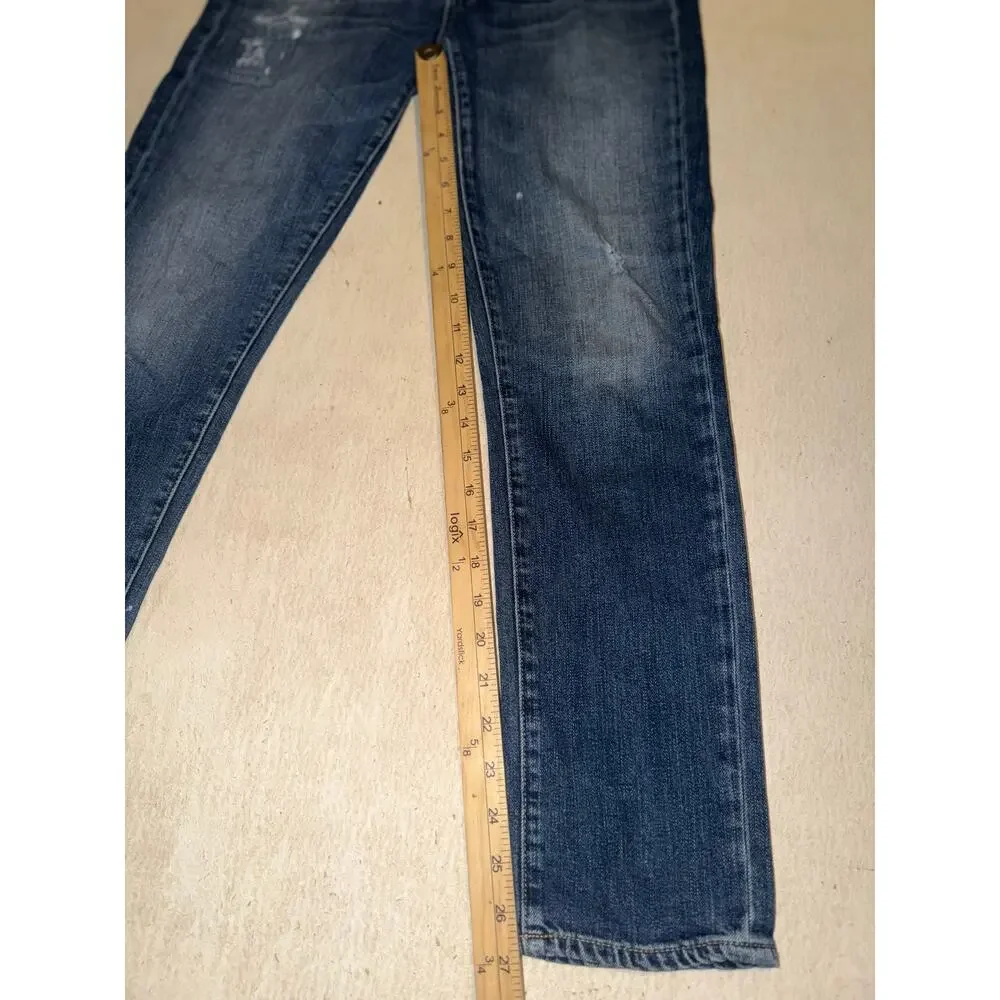 Paige women’s distressed skyline ankle peg blue jeans
Size 28 - Picture 4 of 16